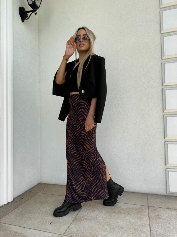 Spódnica VOGUE print – zebra - obrazek 8