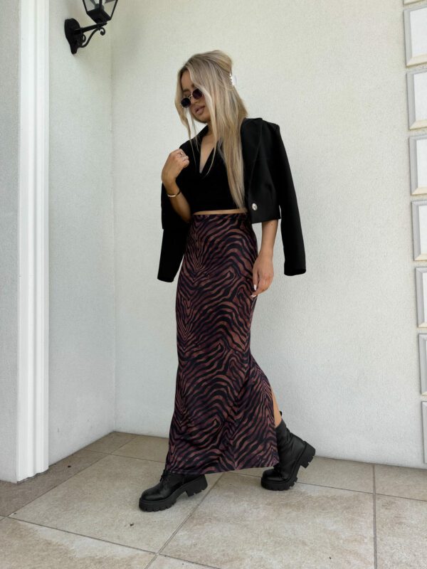 Spódnica VOGUE print – zebra - obrazek 12