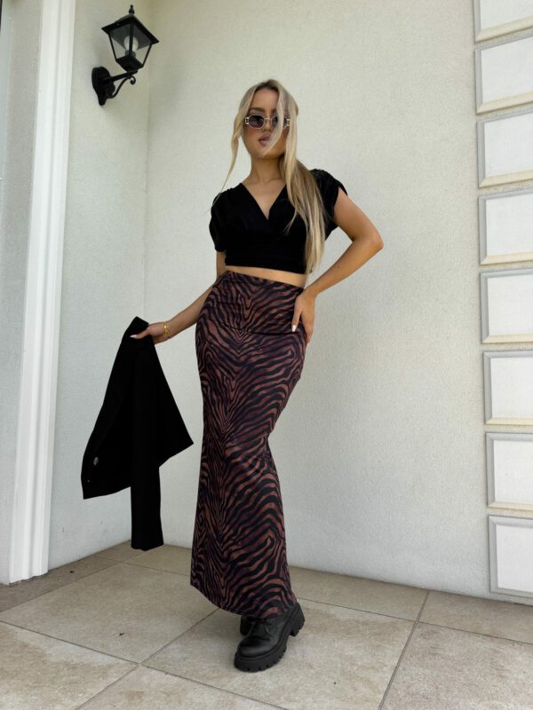 Spódnica VOGUE print – zebra - obrazek 10