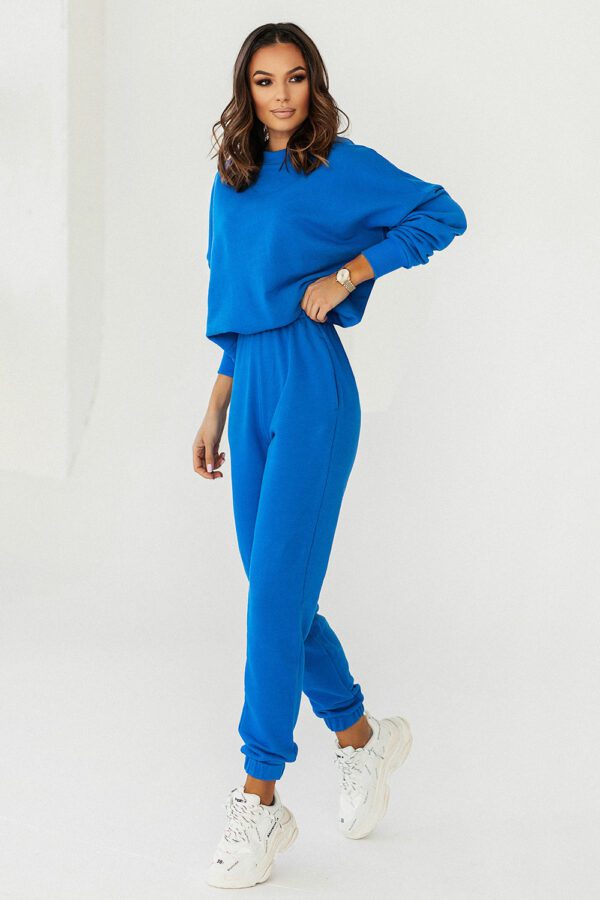 Niebieska bluza oversize Morelli - obrazek 5