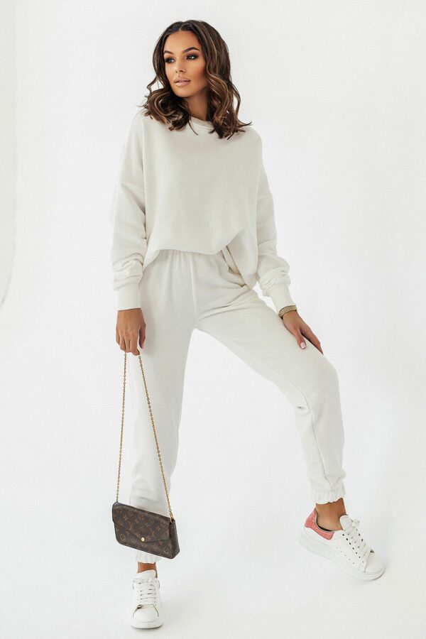 Śmietankowa bluza oversize Morelli - obrazek 5