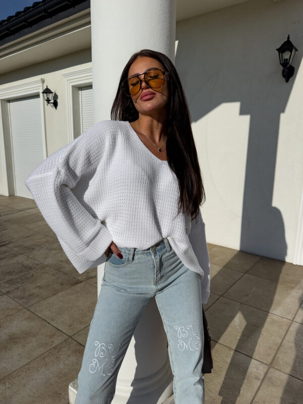 Sweter OLENA - ecru - obrazek 13