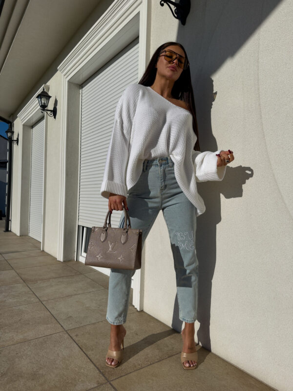 Sweter OLENA - ecru - obrazek 7