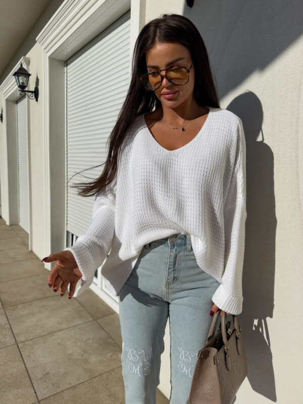 Sweter OLENA - ecru