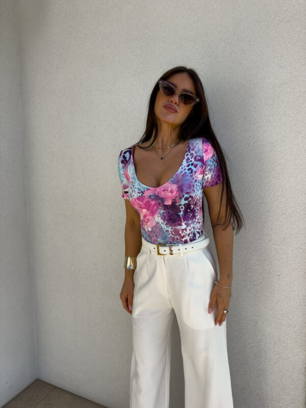 Bluzka UNIQUE print - pastel - obrazek 12