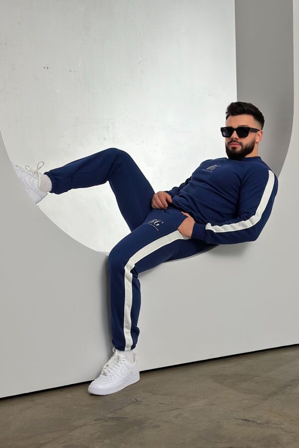 Dres męski BG First | granat - obrazek 3