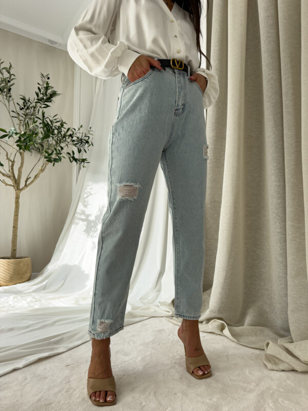 Jeansy MOM FIT – PREMIUM - obrazek 3