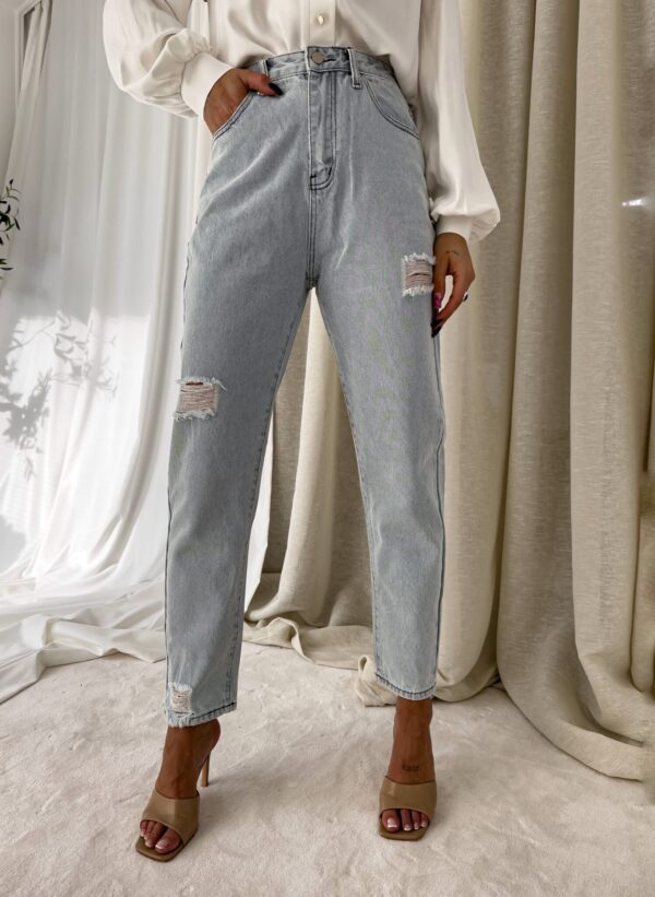 Jeansy MOM FIT – PREMIUM - obrazek 6