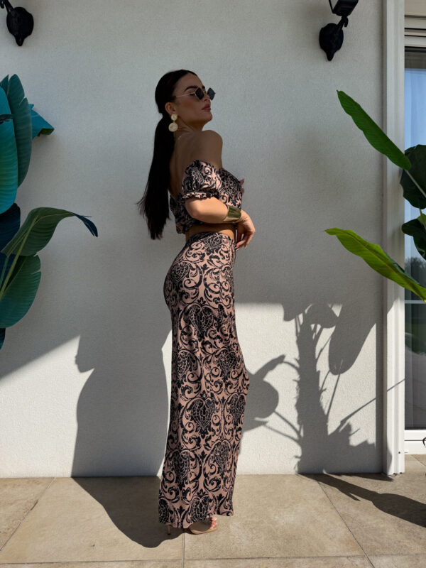 Komplet CATALINA pattern – czarny - obrazek 13