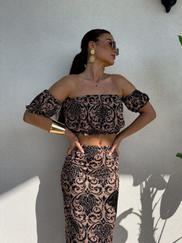 Komplet CATALINA pattern – czarny - obrazek 14