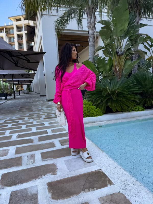Kimono AMEIRO - fuksja - obrazek 11