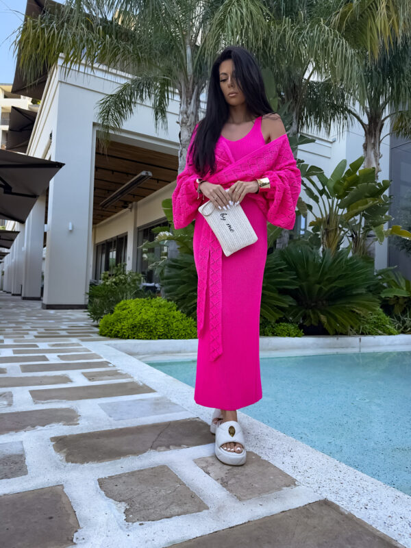 Kimono AMEIRO - fuksja - obrazek 8