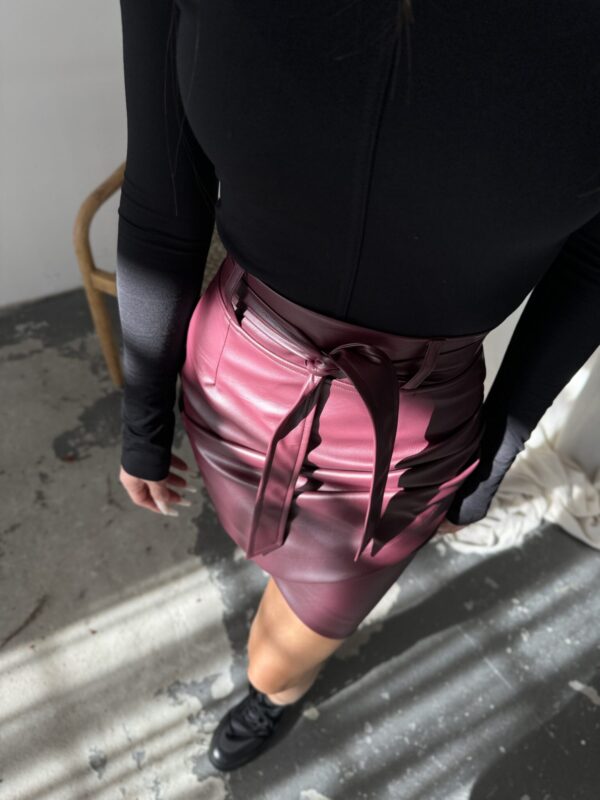 Spódnica URBAN bordo - obrazek 2