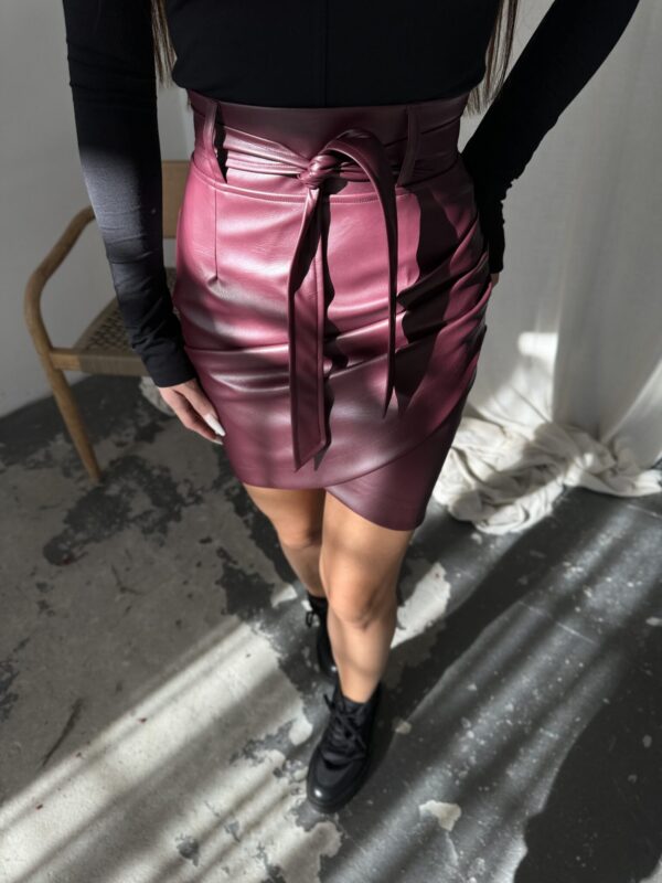 Spódnica URBAN bordo - obrazek 3