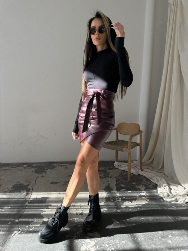 Spódnica URBAN bordo - obrazek 4