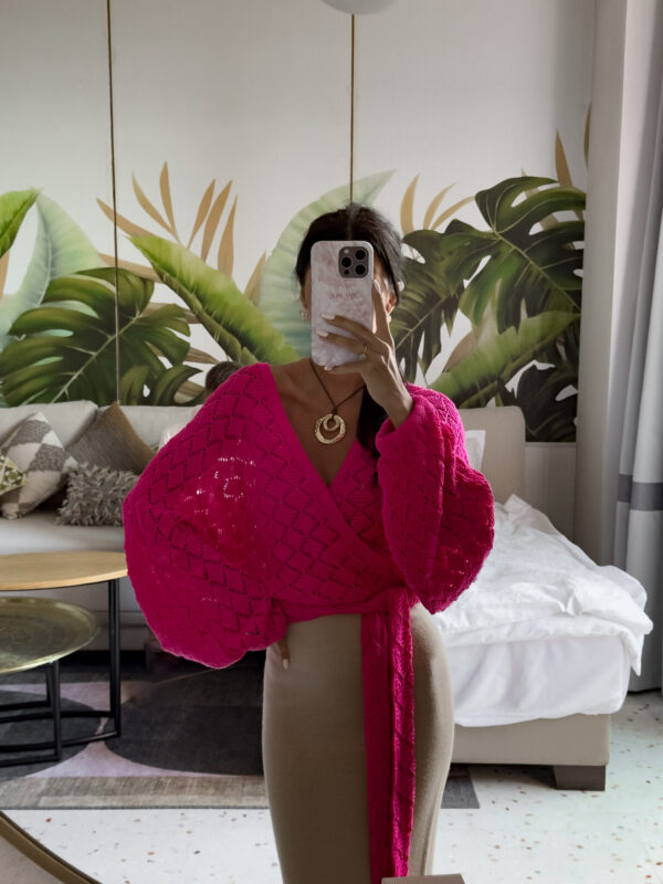 Kimono AMEIRO - fuksja - obrazek 19