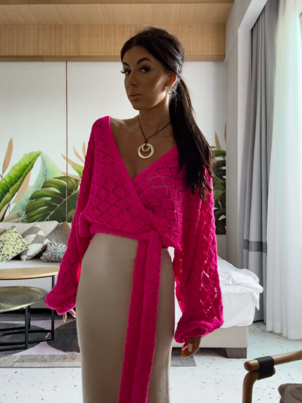 Kimono AMEIRO - fuksja - obrazek 22