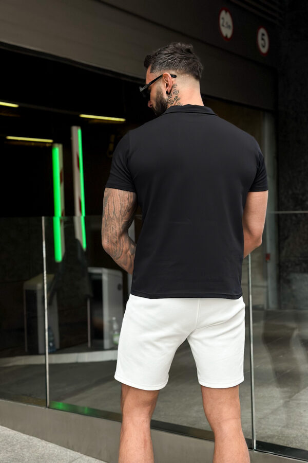 T-Shirt męski BG Polo | czarny - obrazek 10