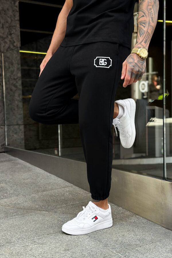 Spodnie męskie BG Hustle | czarny - obrazek 8
