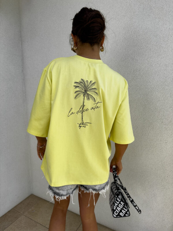 T-shirt PALMS – cytrynowy - obrazek 12