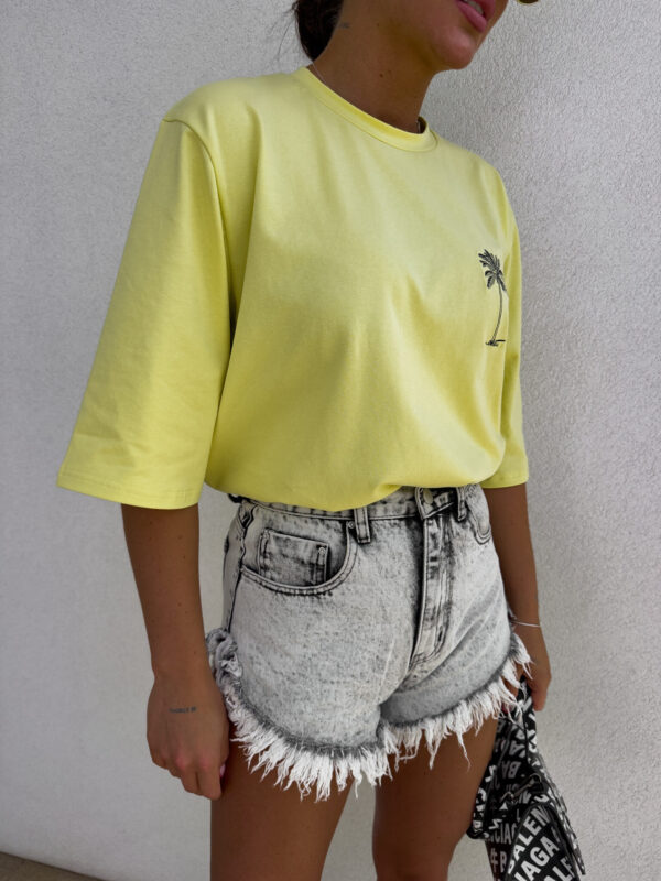 T-shirt PALMS – cytrynowy - obrazek 19