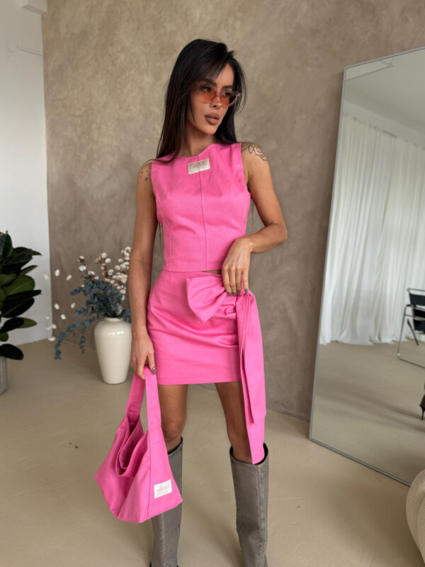 Spódnica DENIM róż - obrazek 8