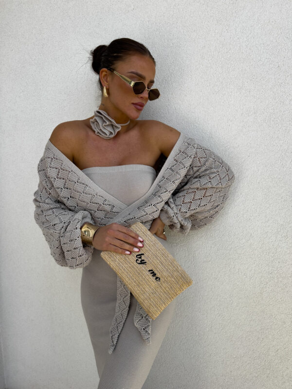 Kimono AMEIRO - taupe - obrazek 11
