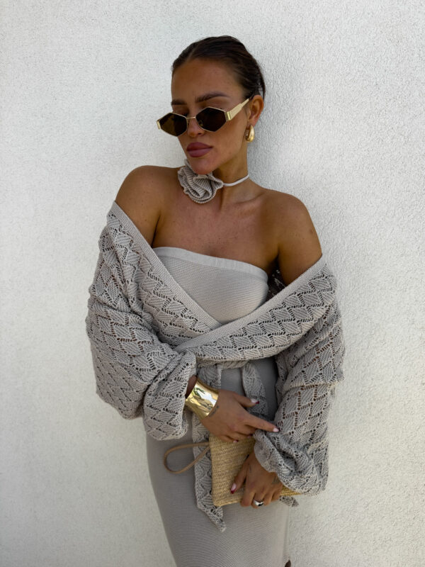Kimono AMEIRO - taupe - obrazek 14