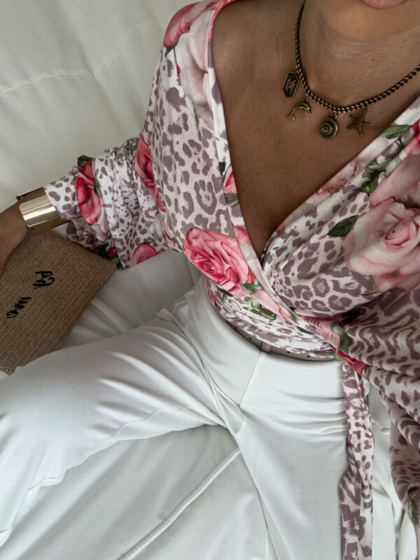 Bluzka KAIRA print pantera – rose - obrazek 11