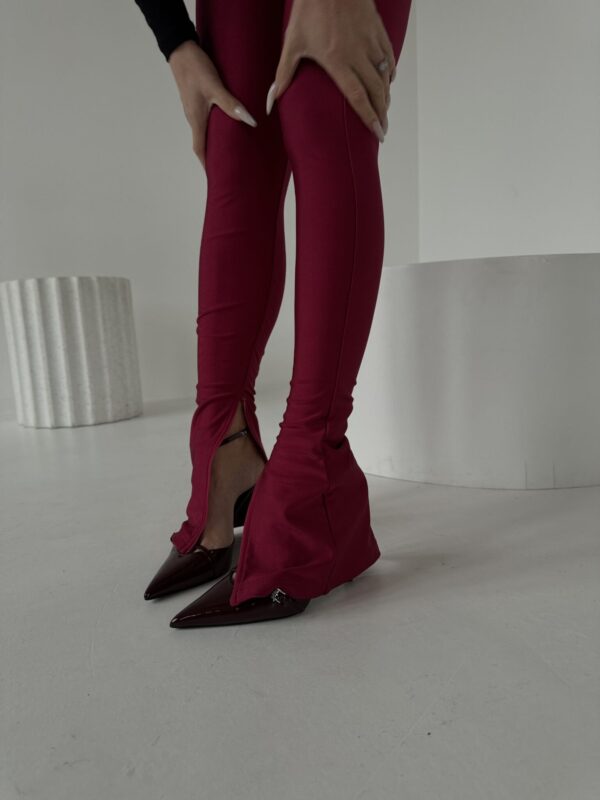 Legginsy WANTED bordo - obrazek 5