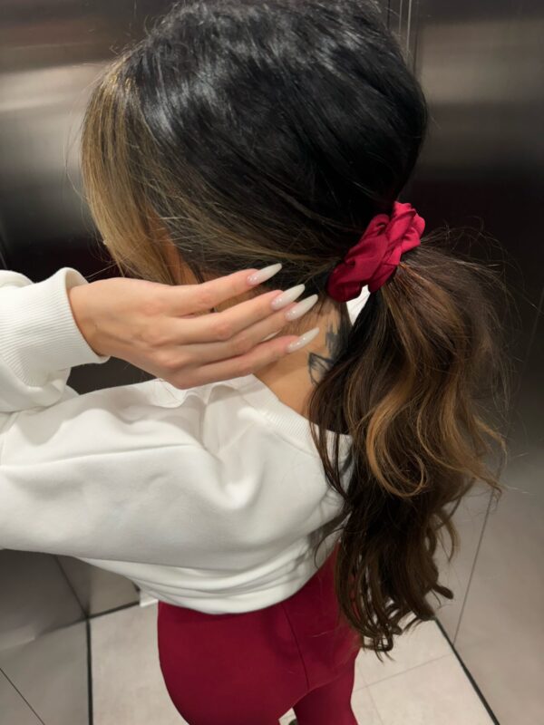 Gumka SCRUNCHIE czarna - obrazek 4