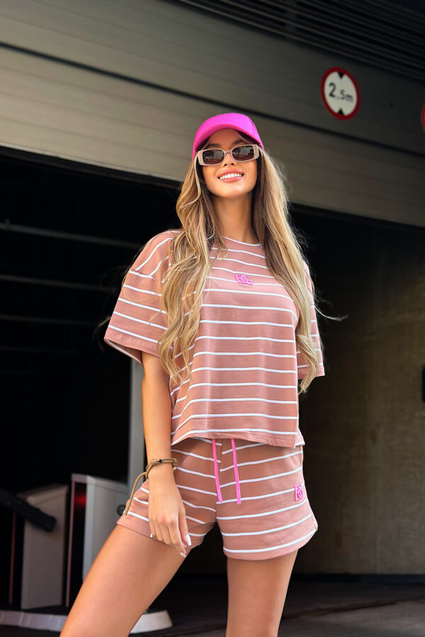T-Shirt damski BG Sweet | mocha mouse - biały - obrazek 4