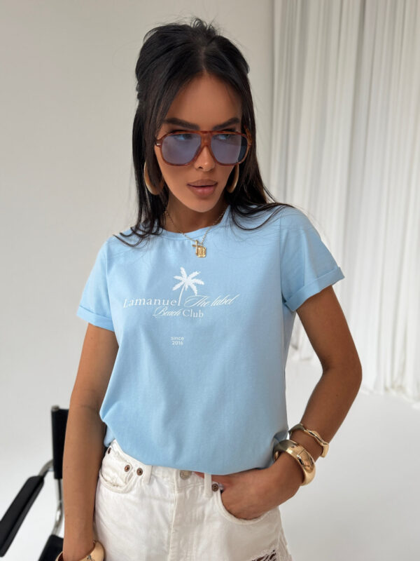 Tshirt MALIBU błękit - obrazek 5