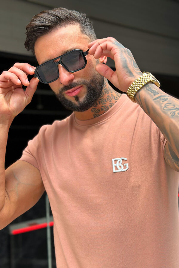 T-Shirt męski BG Bond | mocha mouse - obrazek 4