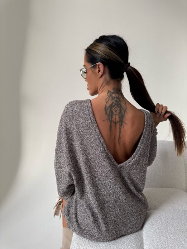 Sweter EVEN latte - obrazek 4