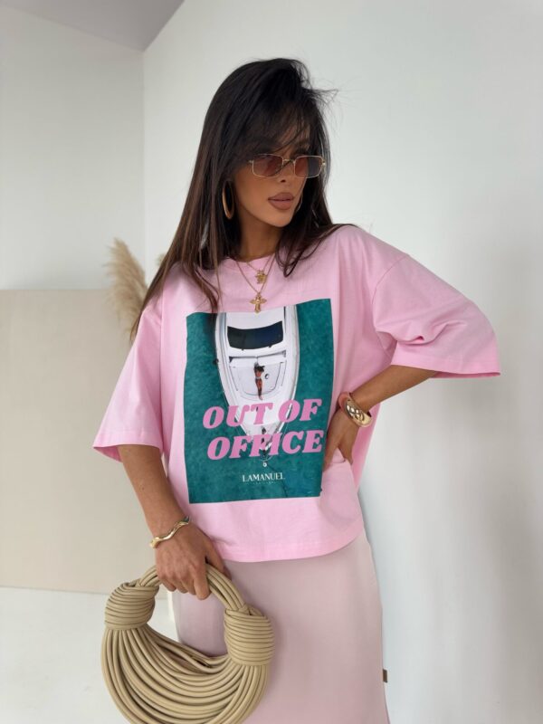 Tshirt OUT puder - obrazek 3