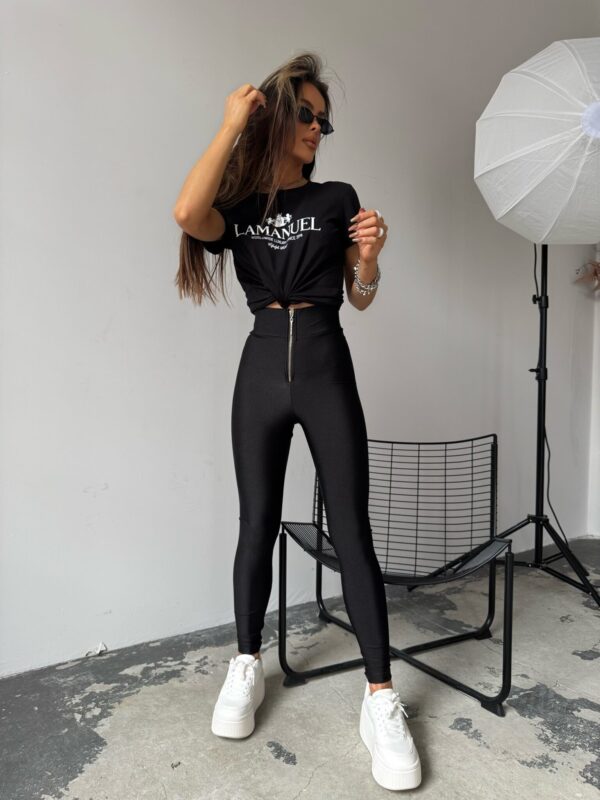 Legginsy BEFORE czarne - obrazek 2