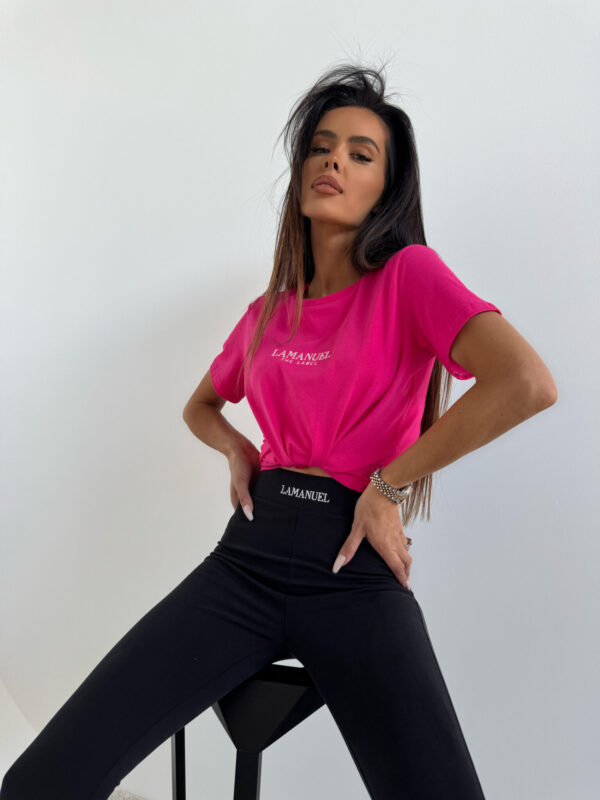 Tshirt MIRA fuksja - obrazek 2
