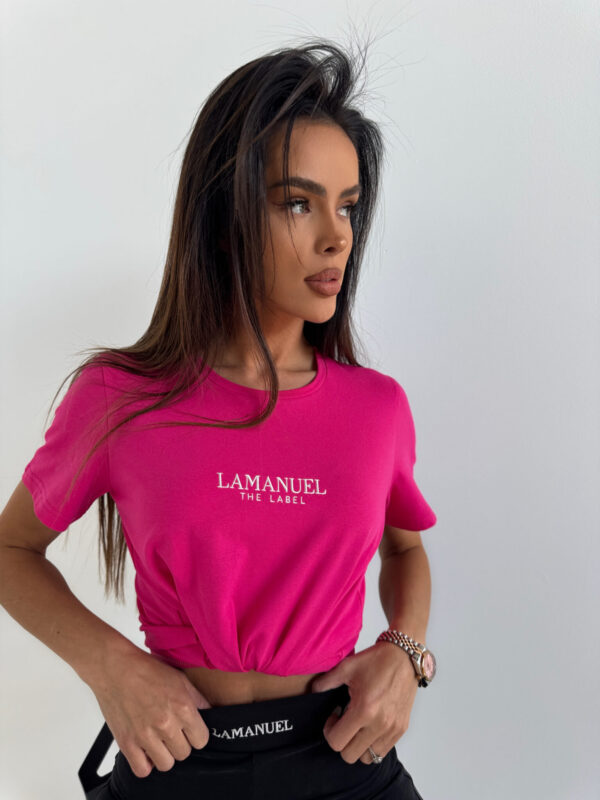 Tshirt MIRA fuksja - obrazek 4