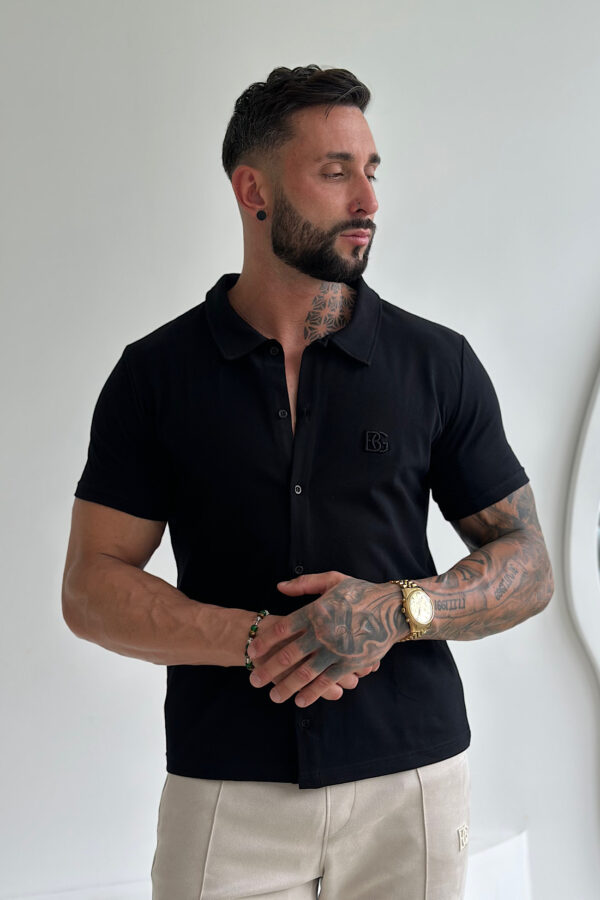 T-Shirt męski BG Ralph | czarny - obrazek 8