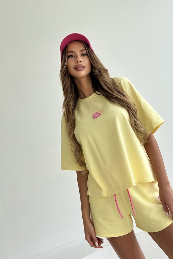 T-Shirt damski BG Next | bananowy - obrazek 6