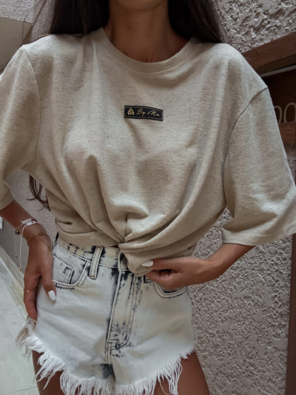 Bluzka T-shirt MARMARIS - beżowa - obrazek 6