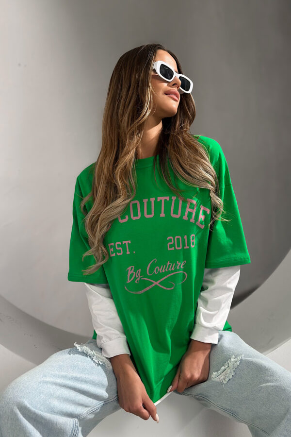 Bluzka damska BG Shoot | zielony - obrazek 9