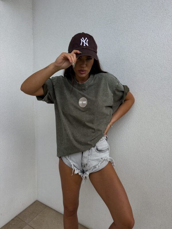 T-shirt JOJO - khaki - obrazek 7