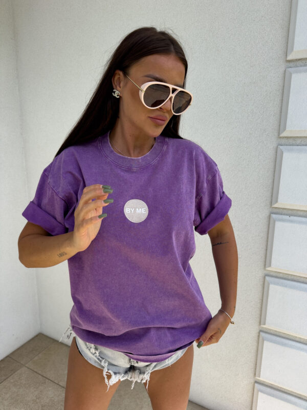 T-shirt JOJO - fioletowy - obrazek 6