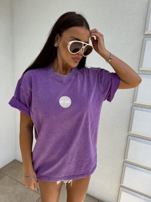T-shirt JOJO - fioletowy - obrazek 3