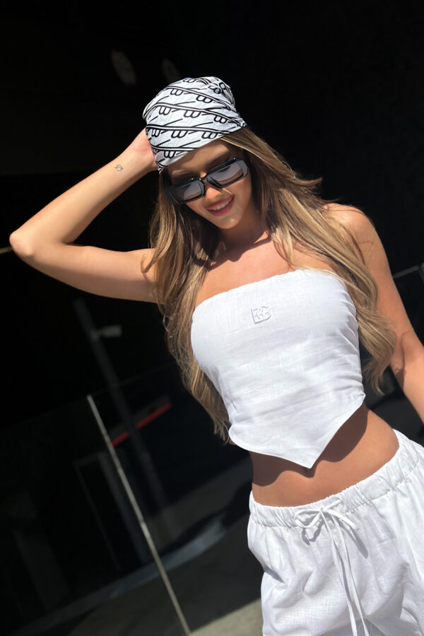 Top damski BG Young | biały - obrazek 4