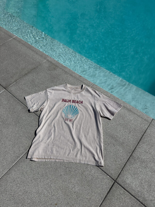 T-shirt SHELL - jasny beż - obrazek 14