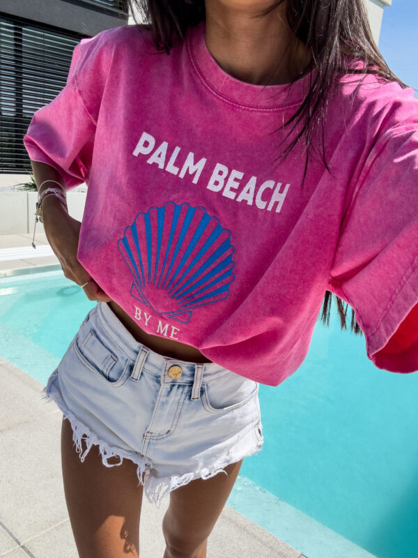 T-shirt SHELL - różowy - obrazek 5