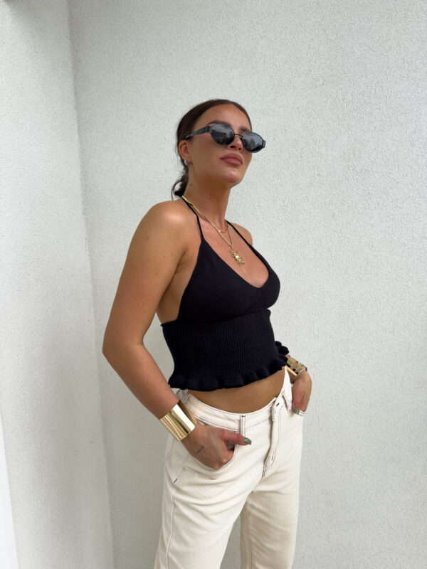 Top BELLA – czarny - obrazek 8